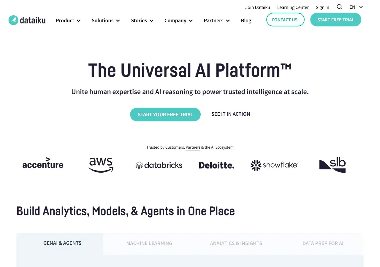 AI analytical comparison between Backona AI and Dataiku
