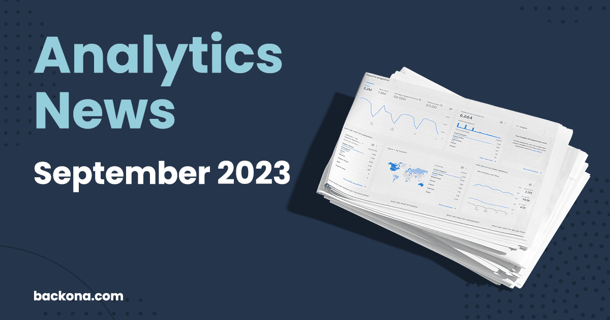What's Happening in the Analytics Field in September 2023