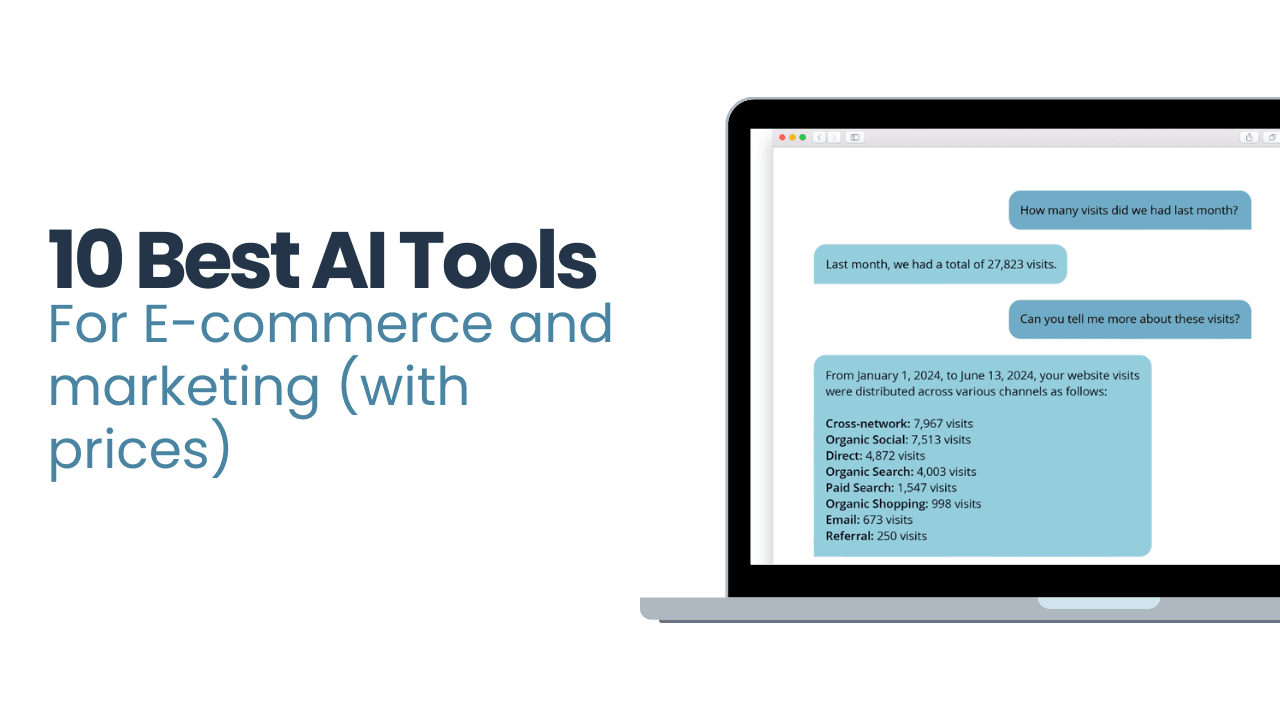 10 Best AI Tools for E-commerce marketing (with prices)