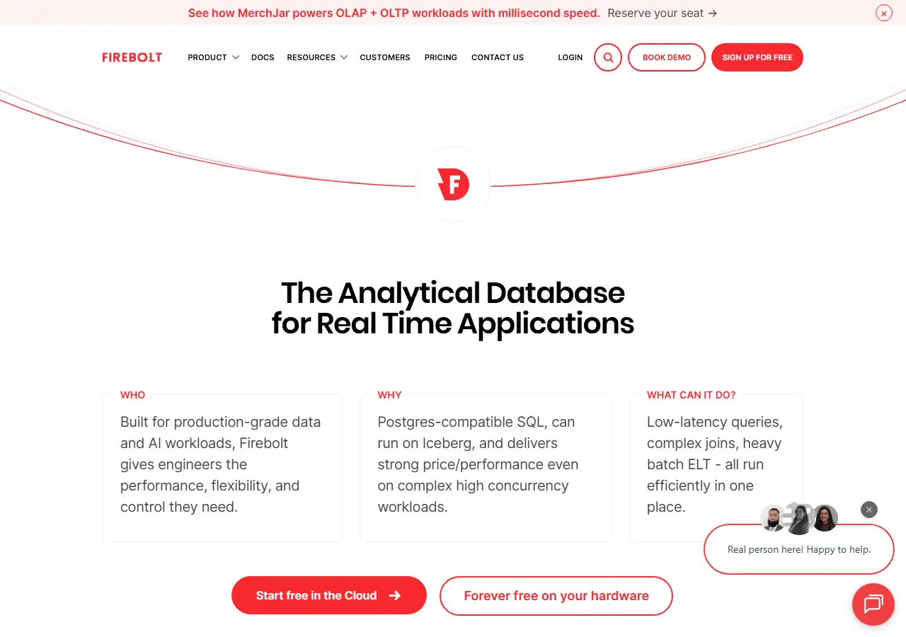 AI analytical comparison between Backona AI and What Is Firebolt